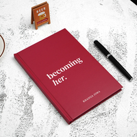 Carnet de Manifestation Personnalisé avec Logo – Journal d'Affirmations, Tableau de Vision, Croissance Personnelle, Cadeau de Foi, Impression Couverture Rigide