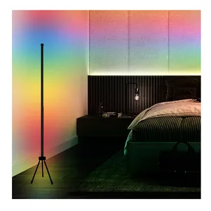 Smart Led Ambient Voice-activated Rgb floor light Support App/Sensor/remote Control Led Smart Music Melody Light Bar