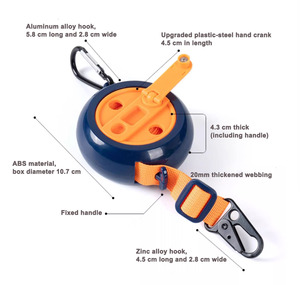 <span class=keywords><strong>Tendedero</strong></span> portátil para viajes al aire libre, cuerda de secado retráctil a prueba de viento, <span class=keywords><strong>tendedero</strong></span> de nailon ajustable para lavandería, <span class=keywords><strong>tendedero</strong></span> plegable para acampar - Product Image 2