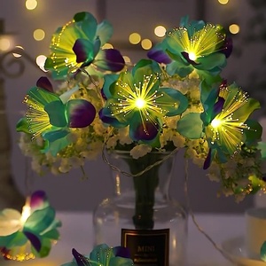 LED Simulation Tuberose Flower Light <b>String</b> New Year Christmas Wedding Holiday Party Home <b>Garden</b> Decoration Wedding Lighting - Product Image 2