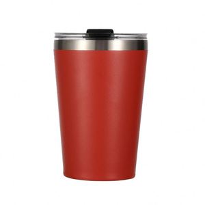 Wholesale 450Ml Double Wall Stainless Steel Vacuum Coffee Beer Lid Customized Logo <b>Reusable</b> Travel Mug Promotional Gift <b>Cup</b> - Product Image 4