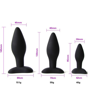 Silicone <strong>Anal</strong> Butt Plug Metal Sex Toys for Men with Stainless Steel Material Product <strong>Name</strong> Metal <strong>Anal</strong> Plug - Product Image 1