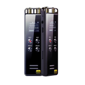 Mini enregistreur vocal numérique Enregistreurs activés audio de réunion longue distance pour conférences Matériel Formats métalliques MP3 WAV REC - Product Image 1