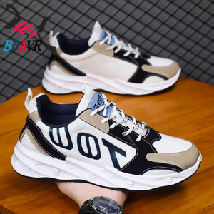 Nouvelles chaussures de sport décontractées pour hommes, en mesh, tendance, antidérapantes, résistantes à l'usure et respirantes, légères pour le printemps et l'automne - Product Image 5