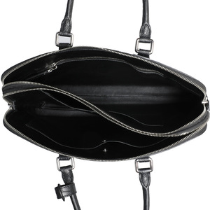 Maletín de Negocios de Piel Genuina de Cocodrilo <span class=keywords><strong>Siamés</strong></span> para Hombre, Estilo Europeo Oriental, Bolso de Mano para Portátil, Nuevo Estilo 2025, 1025B con Cremallera - Product Image 3