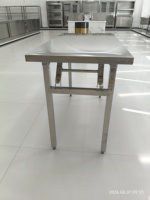 Table de travail pliante en acier inoxydable robuste pour cuisine commerciale et restaurant