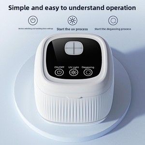 Máquina de Limpieza Dental Ultrasónica 2025 para Aparatos Ortodónticos e <span class=keywords><strong>Invisalign</strong></span> con Esterilización UV, Modelo 160 de Acero Inoxidable ABS 304 - Product Image 2