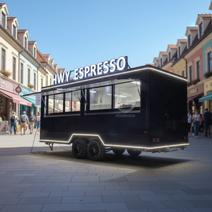 Camions de restauration mobiles à prix de gros pour la vente de glaces, pizzas, jus, camions de restauration rapide d'<span class=keywords><strong>occasion</strong></span>, remorques de restauration, chariots de restauration - Product Image 1