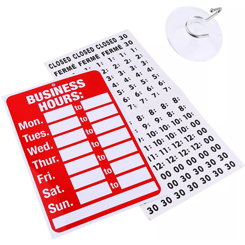 Двусторонние деловые знаки с крючком для окон, Подвесные Подарки, лидер продаж