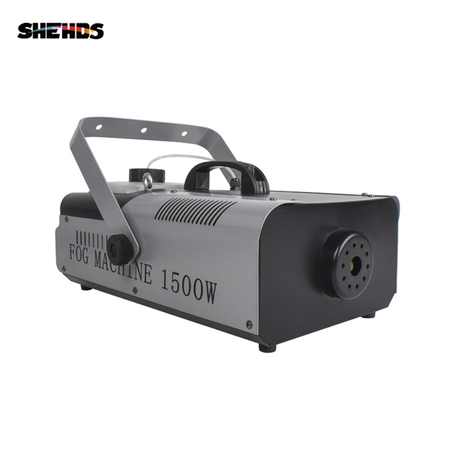 SHEHDS 1500W LED Stage Effect Equipment Smoke Machine Dmx 512 Control Remote for Wedding Party Disco Bar Concert Nightclub DJ
