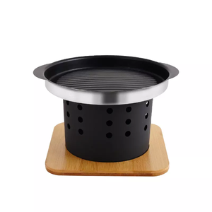 Super Septiembre Nuevo Diseño Sobremesa Antiadherente Hornillo Carbón Alcohol Estufa Mini <span class=keywords><strong>Barbacoa</strong></span> Parrillas - Product Image 5