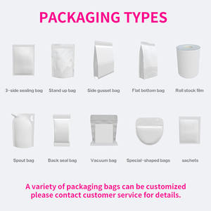 Bolsas de Embalaje de Café Doypack con Fondo Plano y Cierre de Cremallera, Impresas Personalizadas, de 1 kg y 250 g, de Papel de Aluminio, <span class=keywords><strong>sin</strong></span> Válvula, 8 oz - Product Image 6