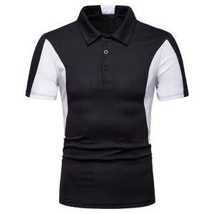 Polo de Golf de Manga Corta para Exteriores, 3 Botones, Pique o Interlock, 100% Poliéster, Diseño Moderno con Parches, Secado Rápido, Casual - Product Image 3