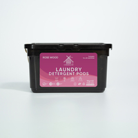 Lessive en capsules 3-en-1 du fabricant : Détachant, Protecteur de Couleurs, Compatible Lave-linge HE