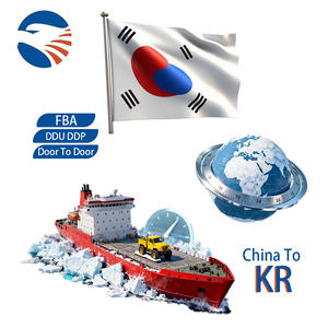 Agente di spedizione fornitore di società di trasporto spedizione di consegna spedizione marittima in Corea consegna porta a porta Livraison Fba nave - Product Image 1