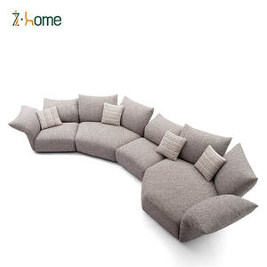 โซฟาแบบปรับนอนในสนามแบบแยกส่วนหรูหราขยายได้แบบแยกส่วนผ้ากำมะหยี่แบบกระจุกสำหรับใช้ในโรงพยาบาลห้องนั่งเล่นดีไซน์ทันสมัย - Product Image 5