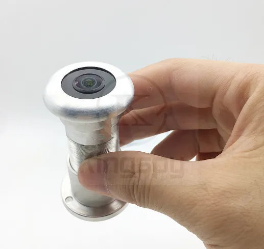 1.58mm Fisheye Lens Wide Angle 180degree Network Pinhole Mini Wifi Door Peephole Camera With Motion Detect Recording