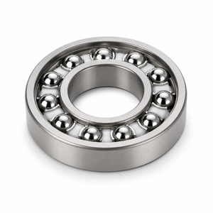 35x62x14mm 6007 Deep Groove Ball <b>Bearing</b> — 316SS Rings & Balls PE/304 Composite Cage - Product Image 2