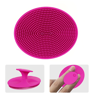 Brosse nettoyante faciale en silicone 90 mm pour un nettoyage en profondeur, brosse manuelle pour masque facial, outil de salle de bain portable - Product Image 5
