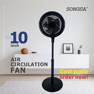 Ventilatore a piantana elettrico portatile da 10 pollici, 3 velocità, a basso consumo energetico, prezzo di fabbrica all'ingrosso. - Product Image 1