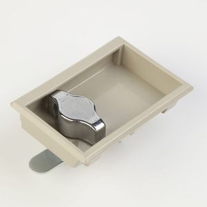 Hs119 Hợp kim kẽm xi lanh nhựa xử lý kim loại cửa tủ xử lý với khóa - Product Image 5