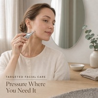 Outil de massage facial et corporel en métal Gua Sha, gratteur, bâton de massage des points d'acupression, outil de massage des points de déclenchement, outil Gua Sha facial