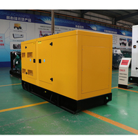 Groupe électrogène diesel insonorisé Perkins 45KW 70KVA 105KW 145KVA à faible bruit pour ferme laitière aux Pays-Bas ISO 9001