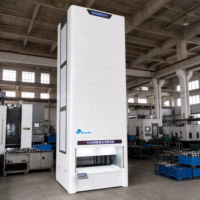 Module de levage vertical automatique intelligent robuste 1000 kg par plateau, en métal galvanisé à chaud, certifié ISO14001