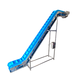 OEM automatic steep <strong>incline</strong> (with bucket tilting system) for belt <strong>conveyors</strong> handling frozen granular food products - Product Image 1