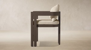 Ensemble de salle à manger d'extérieur contemporain en aluminium, 6 places, résistant aux intempéries, meubles de jardin, table et chaises de patio - Product Image 4