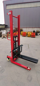 河北ハンドフォークリフト手動フォークリフト揚程1.6M 1T積載フォークリフトカスタマイズ対応 - Product Image 6