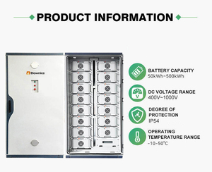 Système de stockage d'énergie industriel et commercial personnalisé 100kw 215kw Stockage d'énergie pour la ferme BESS - Product Image 2