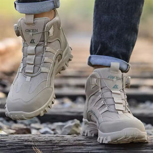 Chaussures de course tout-terrain de haute qualité, respirantes, imperméables, pour la randonnée en montagne, avec protection de la cheville, anti-écrasement, anti-perforation - Product Image 3