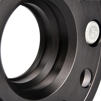 Entretoises de roue en alliage d'aluminium Embers, finition noire, PCD 5x115, CB 71.6, M14x1.5, épaisseur 15-35mm, 300 300C SRT8 Kia Amanit