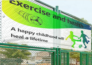 Tear-Resistant Wear-Proof Custom Vinyl <b>Banner</b> for Highway & Municipal Road Temporary Emergency Repair Hoarding - Product Image 2