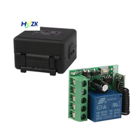 Pemancar RF 433Mhz dengan saklar Remote Control nirkabel modul penerima Relay 12V DC