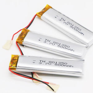 Factory price <strong>3</strong><strong>.</strong>7V 500mah 801350 li polymer battery for smart watch - Product Image 1