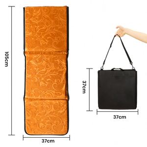 Fashion Portable Islamic Prayer <b>Mat</b> Foldable <b>Muslim</b> Travel Rug with Backrest - Product Image 4