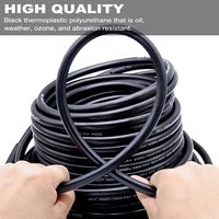 Tuyaux haute pression 7500 PSI pour machines de nettoyage, tuyaux en caoutchouc avec armature en acier, tuyaux haute pression