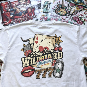 40万種類以上のデザイン、Tシャツ用DTFプリント、漫画、音楽バンドスタイル、ロック、ヒップホップ、コンサートアパレル、防水、UVプリント、3Dステッカー - Product Image 1