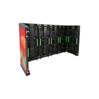 Écran LED d'extérieur 500x1000 pour DJ, étanche, pliable, mur vidéo LED, taille personnalisée pour événements scéniques
