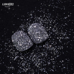 Poudre scintillante triangulaire en cristal de diamant réfléchissant LIBO pour la danse, les fêtes et le nail art - Product Image 3