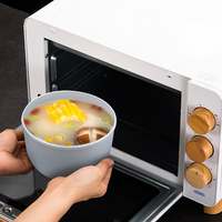 Boîte à lunch en silicone écologique, récipient de stockage pour aliments, boîte à lunch bento, compatible lave-vaisselle