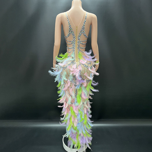Birthday <strong>Outfit</strong> Luxurious Beaded 2025 <strong>Evening</strong> Dresses With Rhinestone <strong>Formal</strong> Gala Costumes