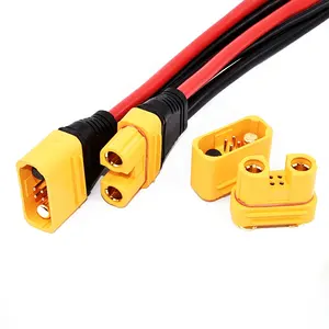 Vergaren AS150U-F As150u Mannelijke Vrouw Naar Xt90 Kabel Plug Connector Met 8awg Voor Grote Belasting Multirotor Fpv Drone