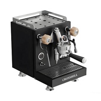 Machine à expresso professionnelle 1600W avec pompe italienne importée, pression de 12 bars, chaudière de 2,5L, groupe E61, pré-infusion automatique