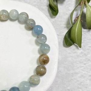 Bracelet en pierre naturelle avec perles de verre colorées, Symbole de Succès et de Motivation, Article très demandé à forte marge de profit, Personnalisation artisanale - Product Image 5