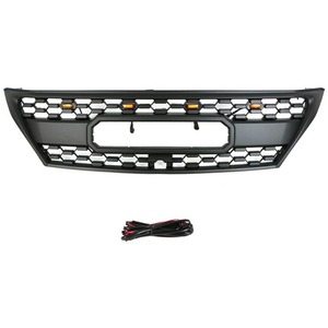 Grille de pare-chocs avant de voiture, grilles de course, calandre pour Lexus LX570 2008-2012, kit carrosserie, accessoires automobiles - Product Image 5
