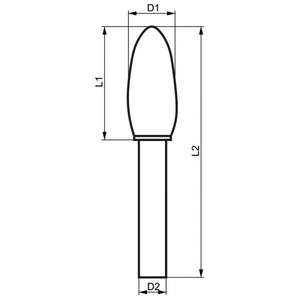 FERVI - H10AL6 Fraises rotatives pour aluminium HxAL - EAN 8012667358730 OUTILS ÉLECTRIQUES ACCESSOIRES ACCESSOIRES POUR ROUTEURS - Product Image 2