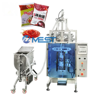 Machine d'emballage de sachets de miel liquide en forme de bâton, pour liquides visqueux, avec scellage arrière